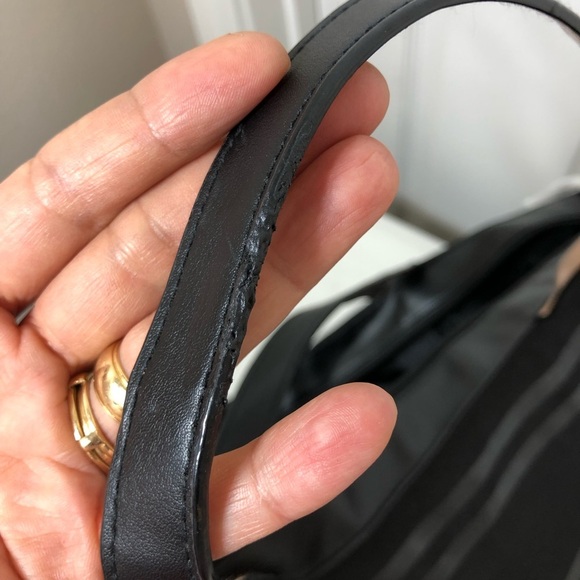 Victorias Secret Canvas Weekender Travel Large Zipper Tote Bag Rose Gold Detail - Picture 14 of 16